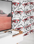 Monkey     | Monkey    Removable Wallpaper | Peel and Stick |  