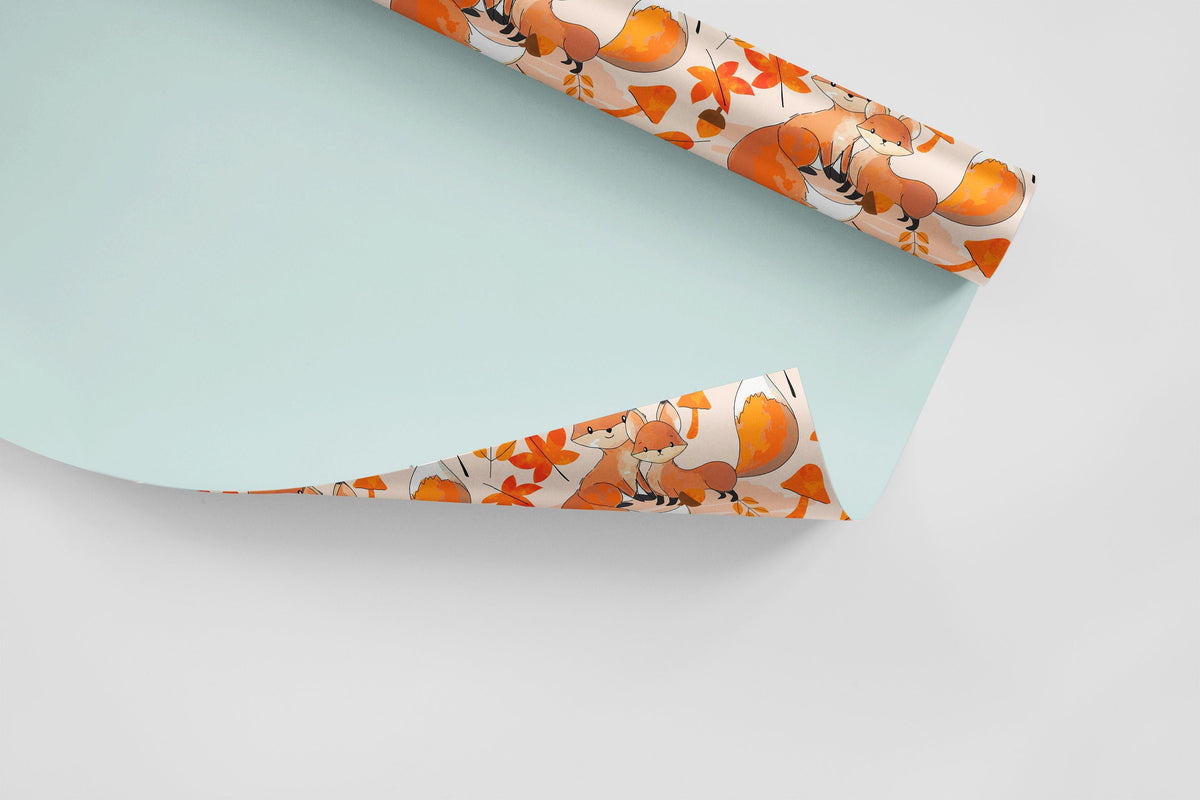 Love Fox    | Love Fox   Removable Wallpaper | Peel and Stick |  