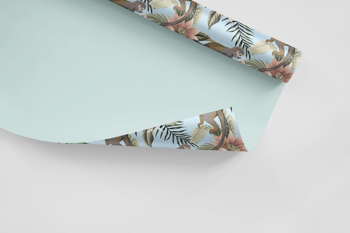 Monkey     | Monkey    Removable Wallpaper | Peel and Stick |  