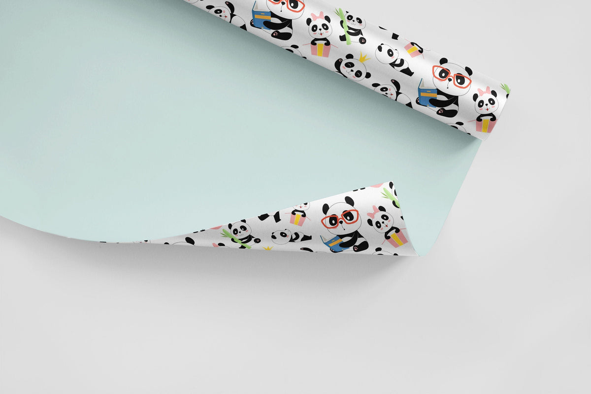 Panda Kids    | Panda Kids   Removable Wallpaper | Peel and Stick |  