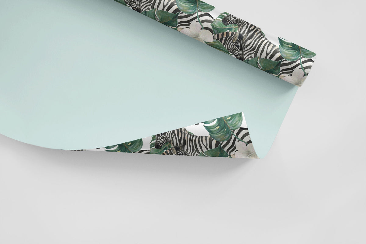 Leaf Zebra    | Leaf Zebra   Removable Wallpaper | Peel and Stick |  