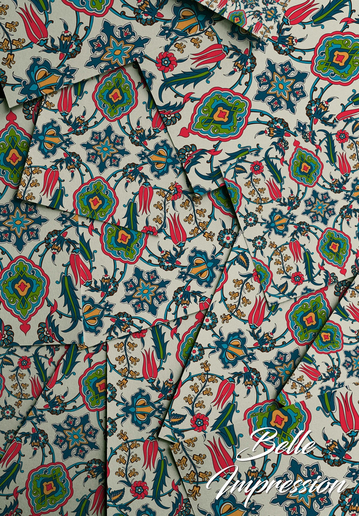 Ornamental Artwork | Removable Wallpaper | Pattern 