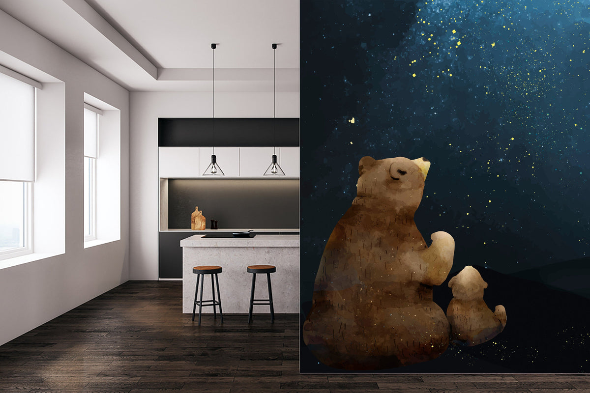 Self Adhesive Peel and Stick Kids Wallpaper Removabl... | Wonderwallsboutique