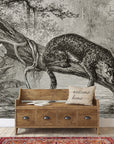 Jaguar Wallpaper - Safari Nursery | Wonderwallsboutique