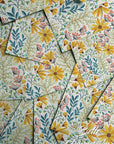 Field Colorful Flowers | Removable Wallpaper | Pattern 