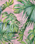 Pink Jungle wallpaper Peel and Stick | Wonderwallsboutique
