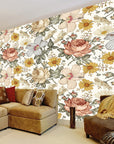Madelyn Nursery Floral Decor Wallpaper Madelyn Nurse... | Wonderwallsboutique
