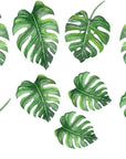Big Wall sticker Set for kids, set of leaves, Wall Decal, Cub, Africa, Watercolor Decal Set, nursery, Peel and stick, Nursery wall sticker