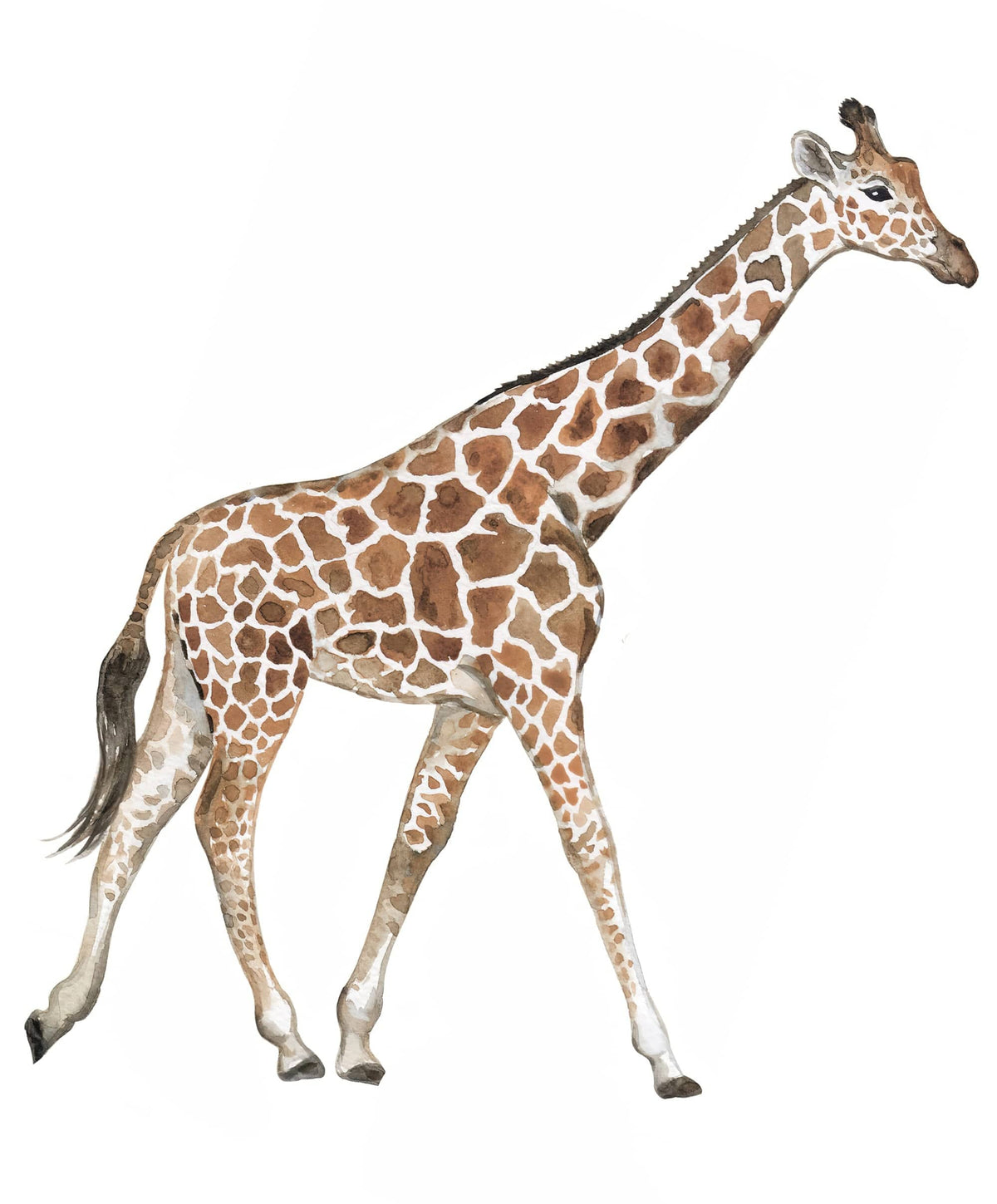 Big Wall sticker Set for kids, Mama giraffe