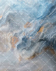 Marble aquarelle textured Wallpaper Mural - Blue and... | Wonderwallsboutique