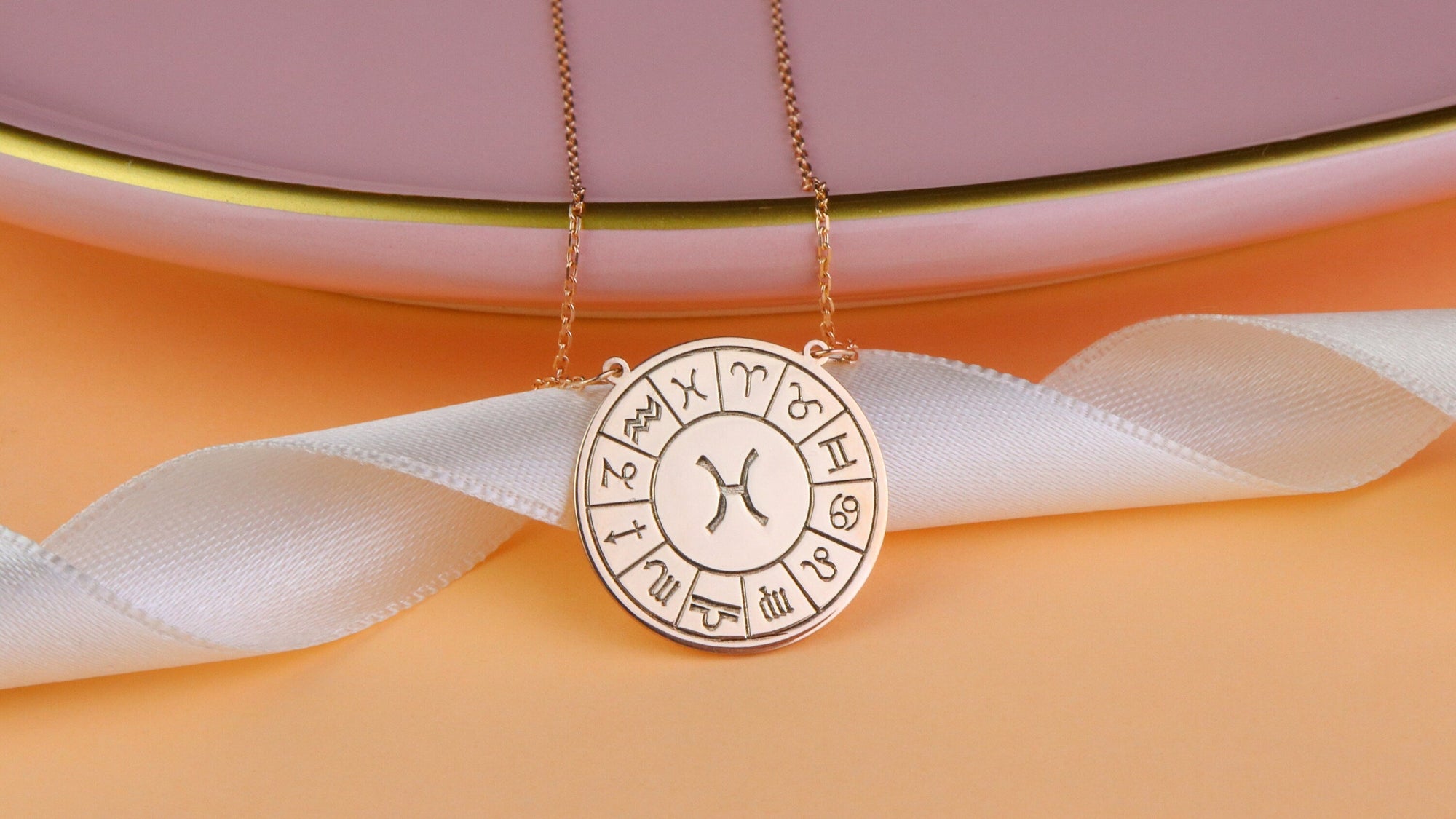 Zodiac Star Sign Birthday Necklace