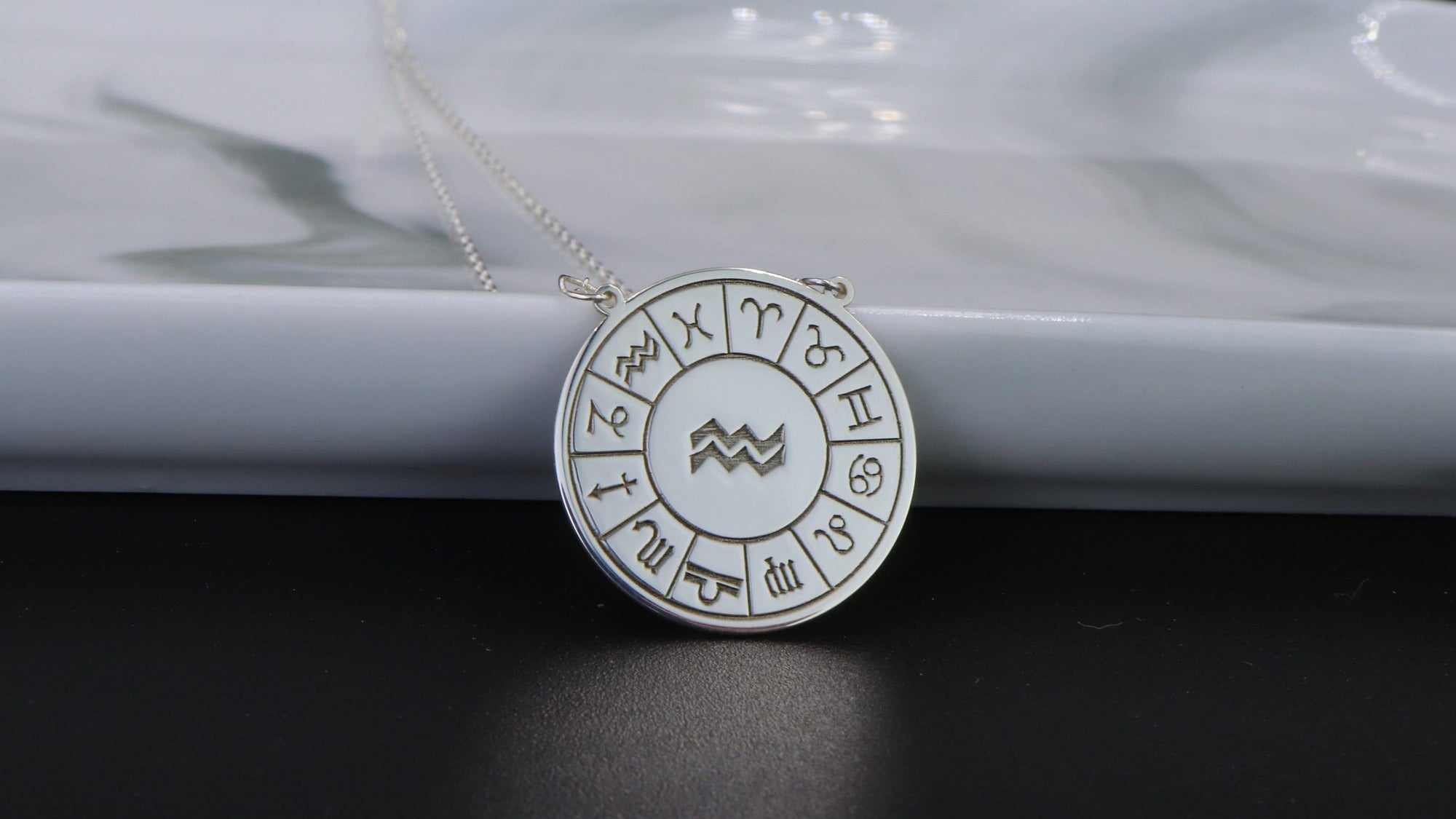Zodiac Star Sign Birthday Necklace