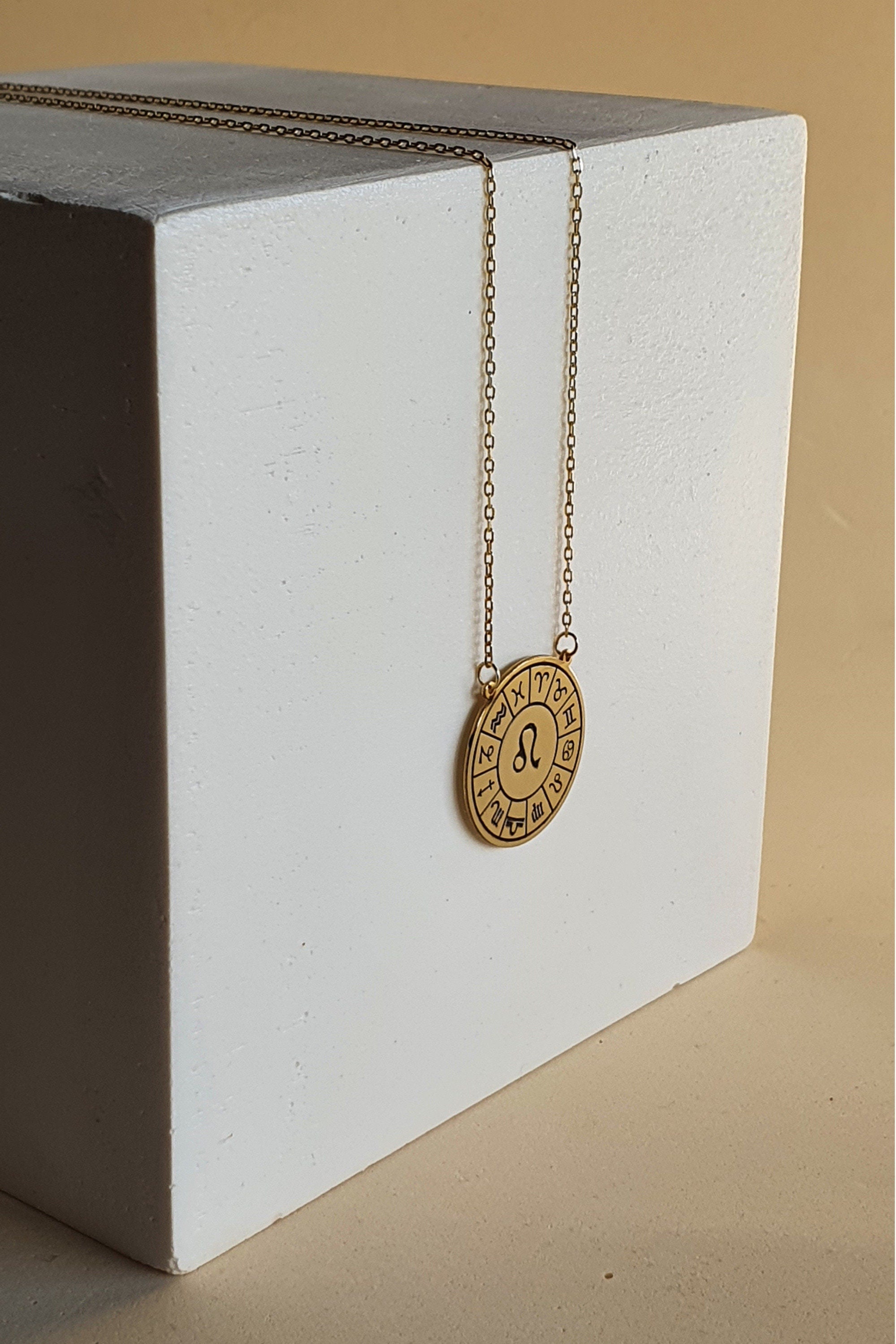 Zodiac Star Sign Birthday Necklace