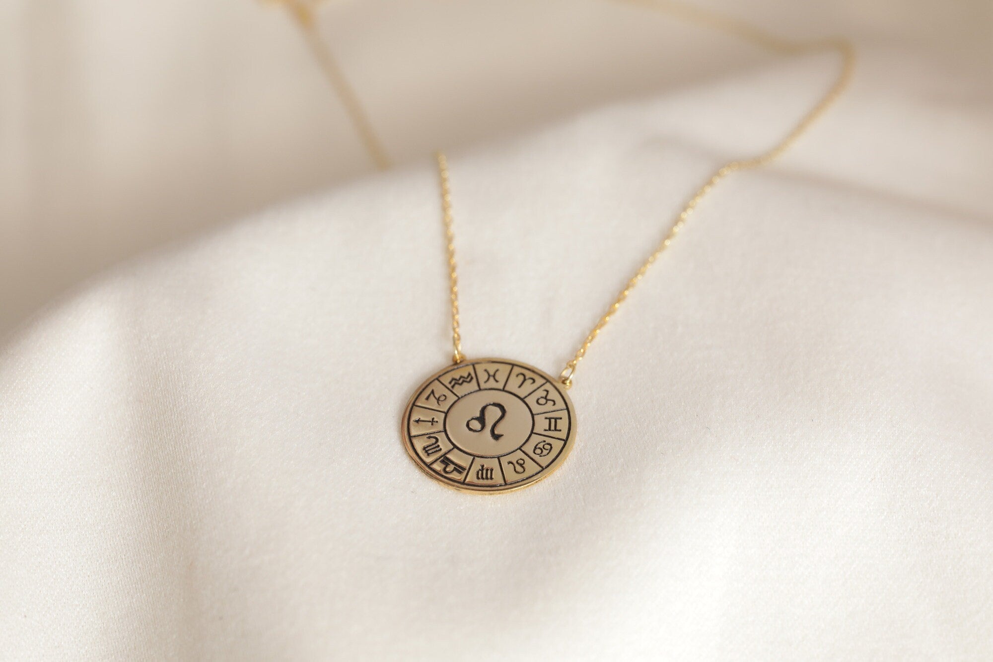 Zodiac Star Sign Birthday Necklace