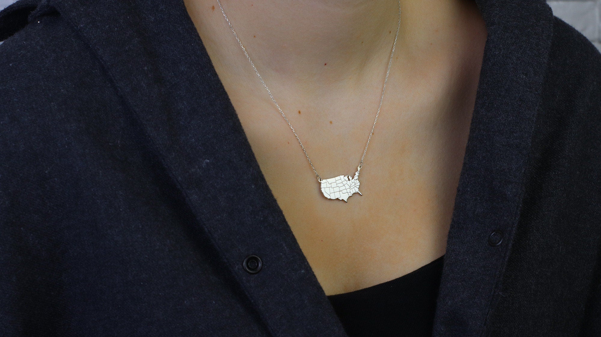 Country Silver Necklace
