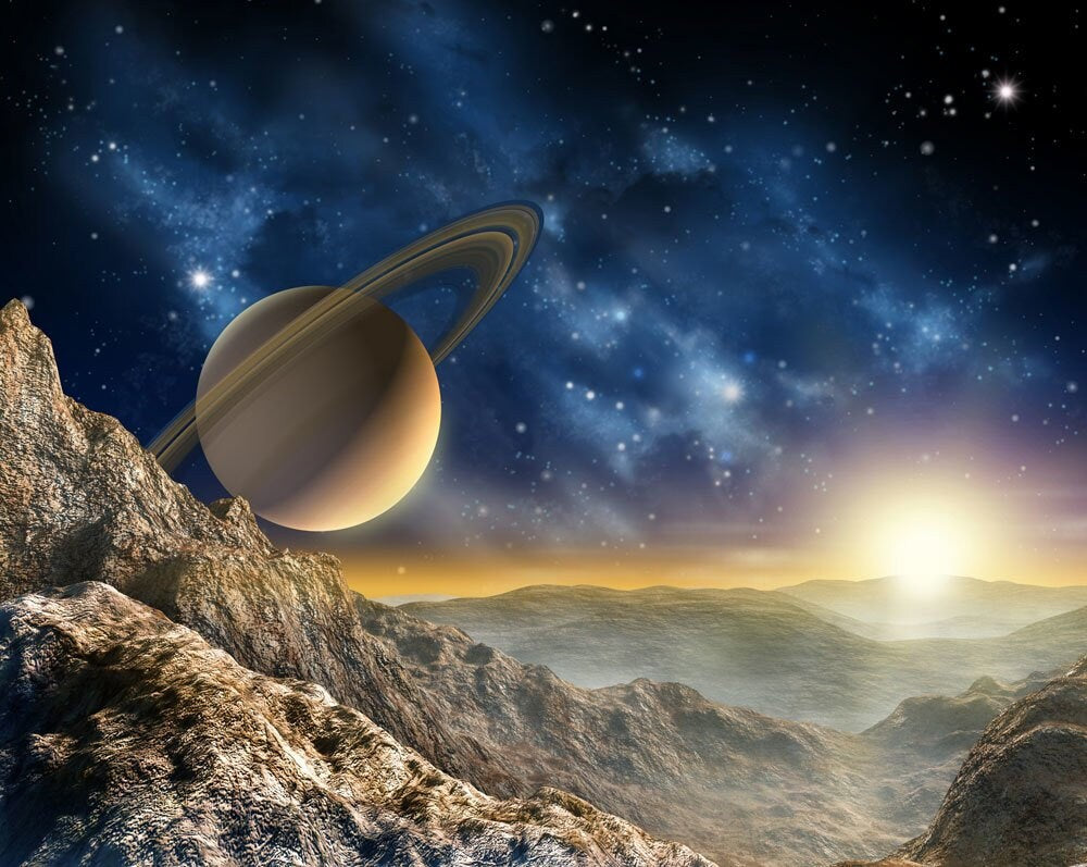 Galaxy Wall Mural Space Wallpaper Large Wall Mural P... | Wonderwallsboutique