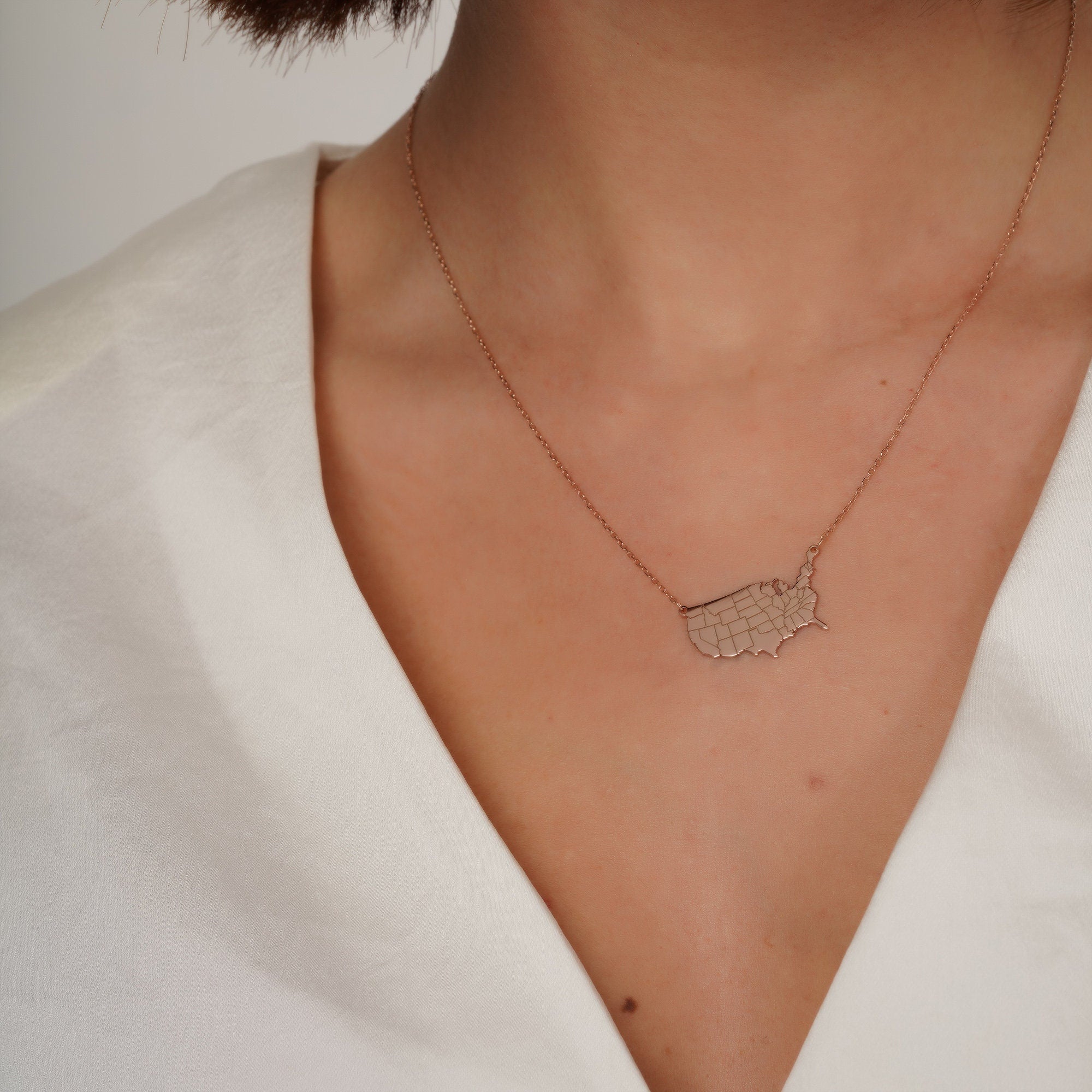Country Silver Necklace