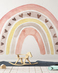 Medium Boho Rainbow Wall Sticker Mural Ideal for Nursery, Kids Room, Photo Prop, Baby Shower, Rainbow Baby, Bedroom Decoration
