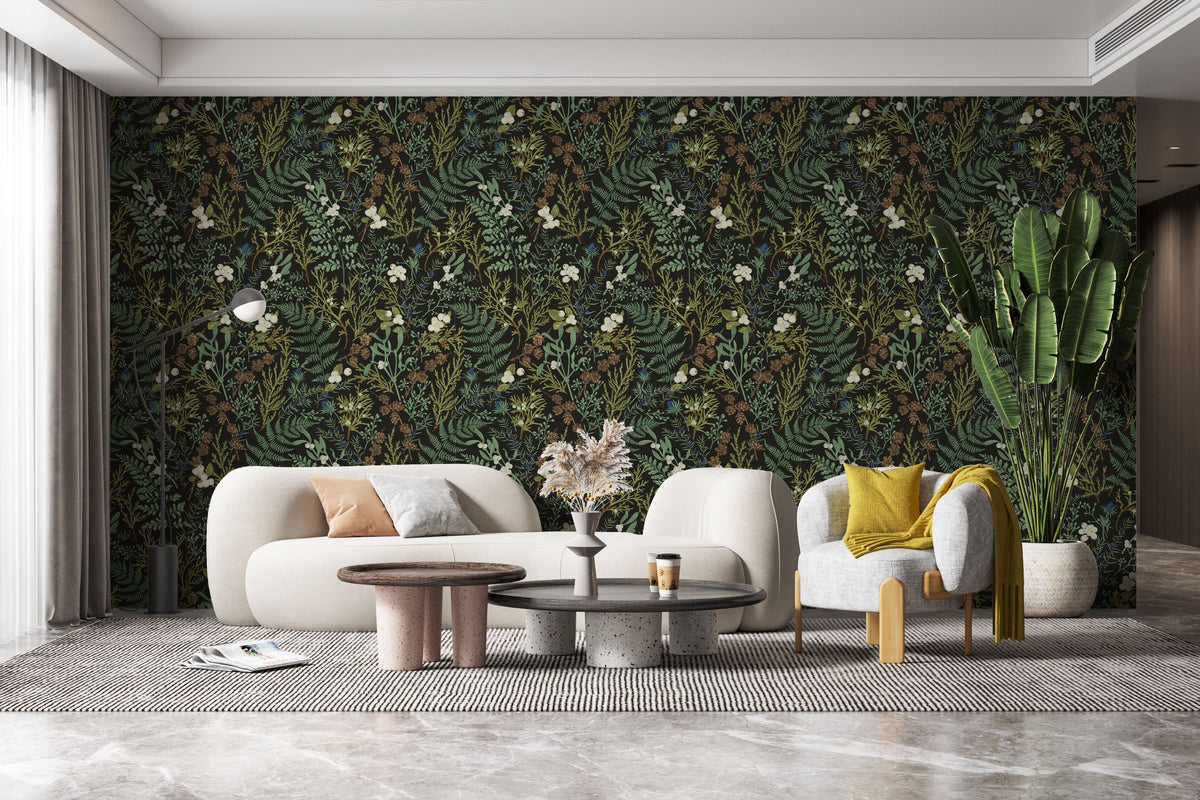 Botanical Ferns Self Adhesive Wallpaper | Wonderwallsboutique