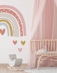 Large Rainbow Wall Decal | Rainbow Wall Decal | Rainbow Wall Sticker | Watercolor Rainbow Decal | Nursery Wall Decal | Wall Decal For Kids