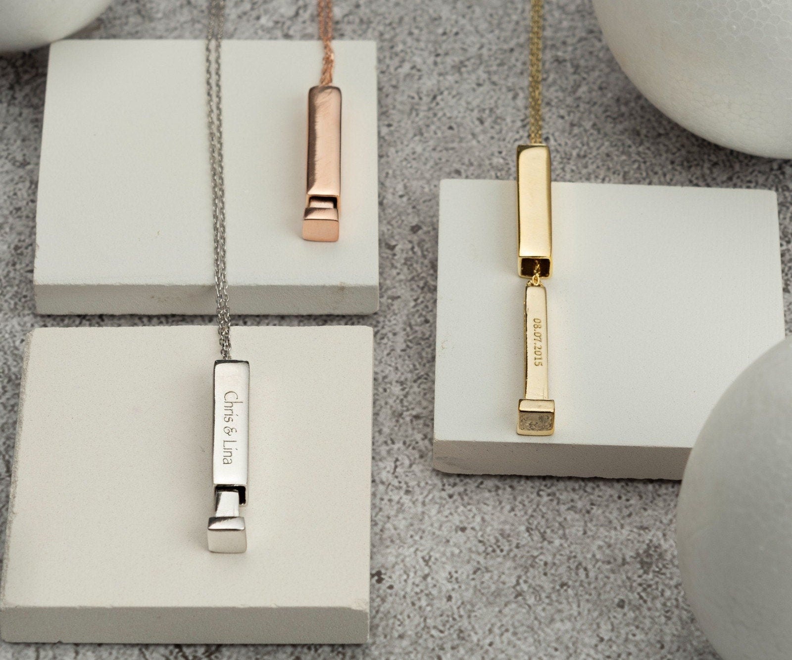 Hidden Message Necklace