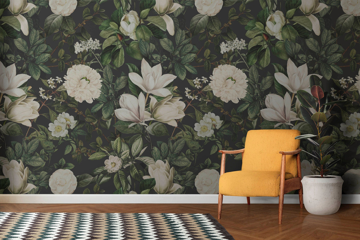 Moonlit Garden Self Adhesive Wallpaper | Wonderwallsboutique