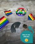 Rainbow Pride Badges Gift Set