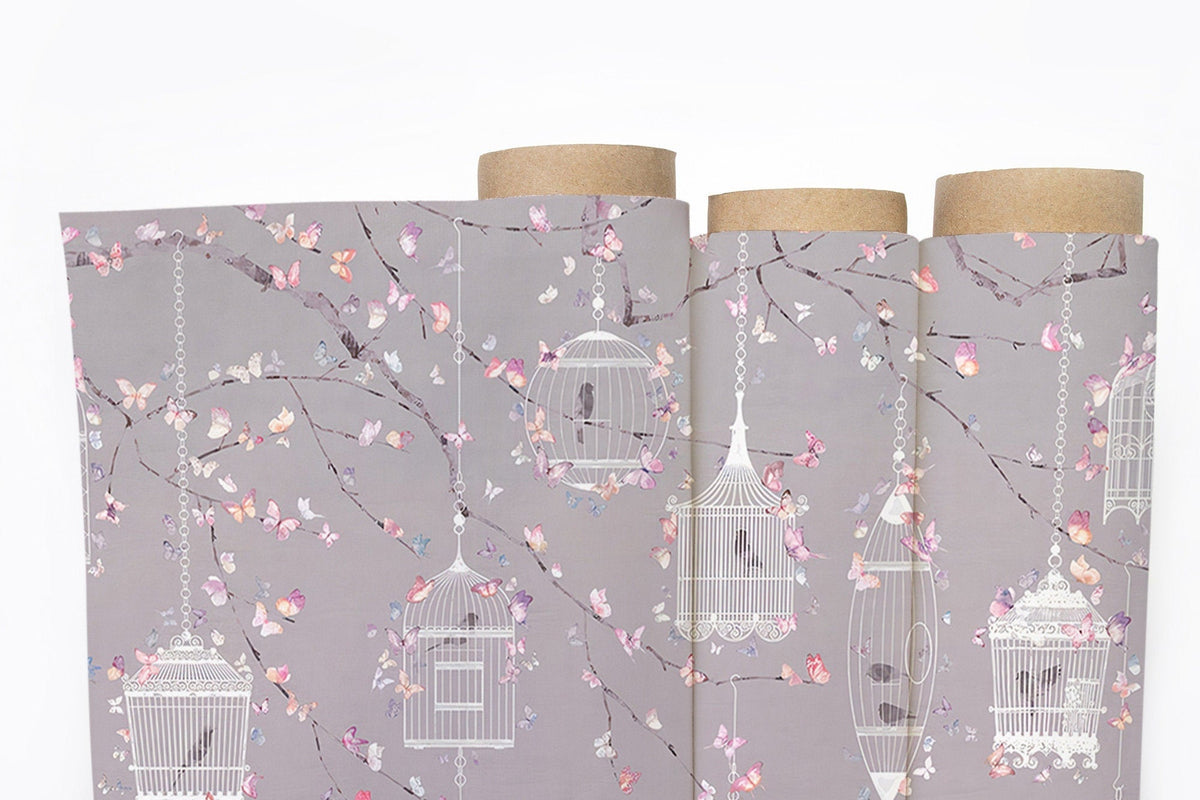 Birdcage   Wallpaper Peel and Stick | Wonderwallsboutique