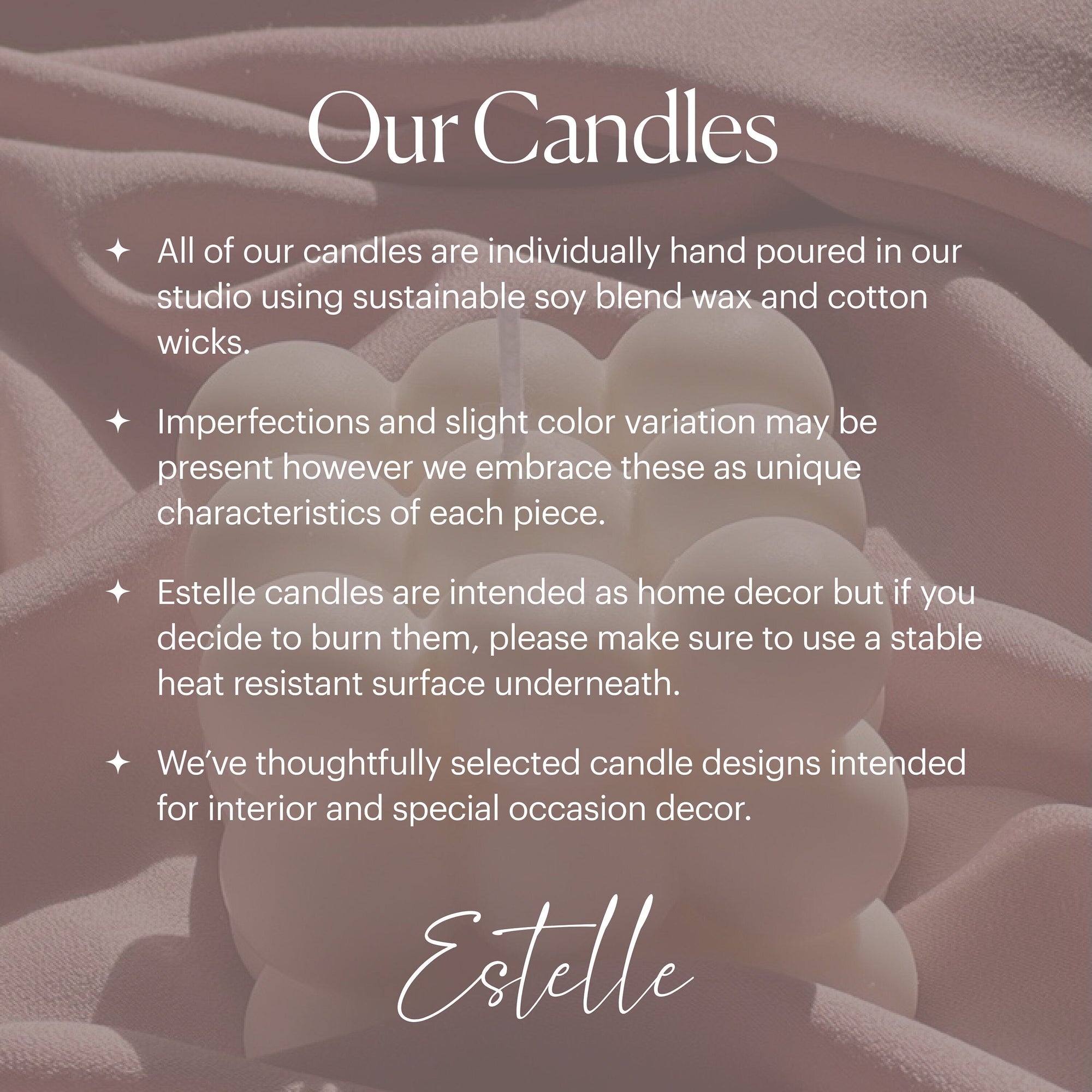 Large Ribbed Swirl Candle