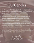 Soy Wax Chess Pillar Candle Set | Ribbed Decorative Candles-4