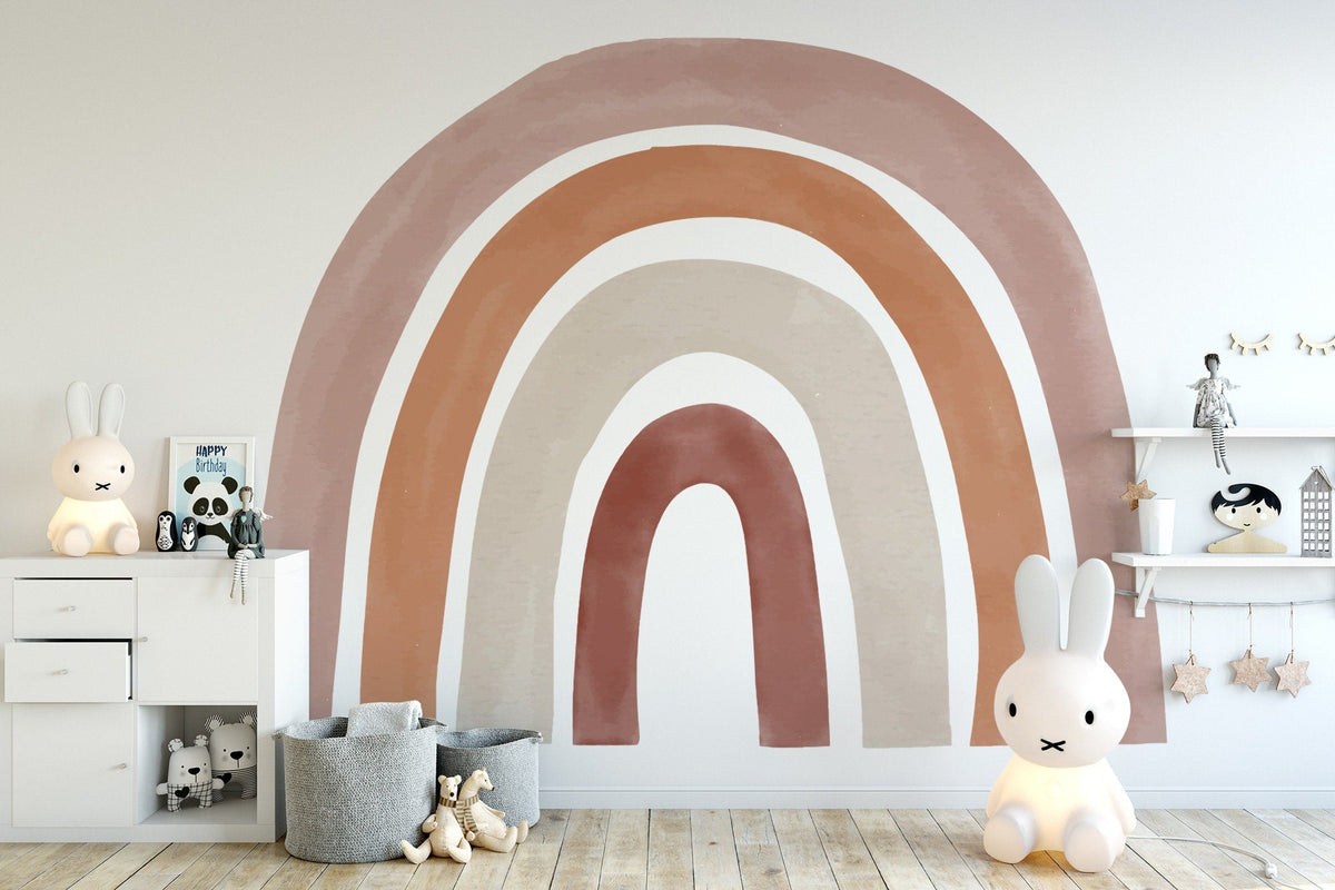 Watercolour Rainbow Decal