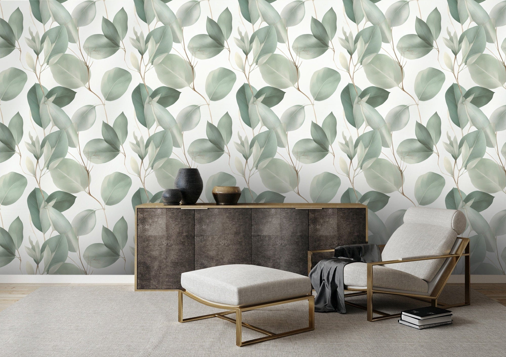 Green Eucalyptus Wallpaper