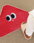 Funny Face Bath Mat Area Rug-5