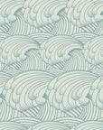 Ocean Waves Pattern Wallpaper