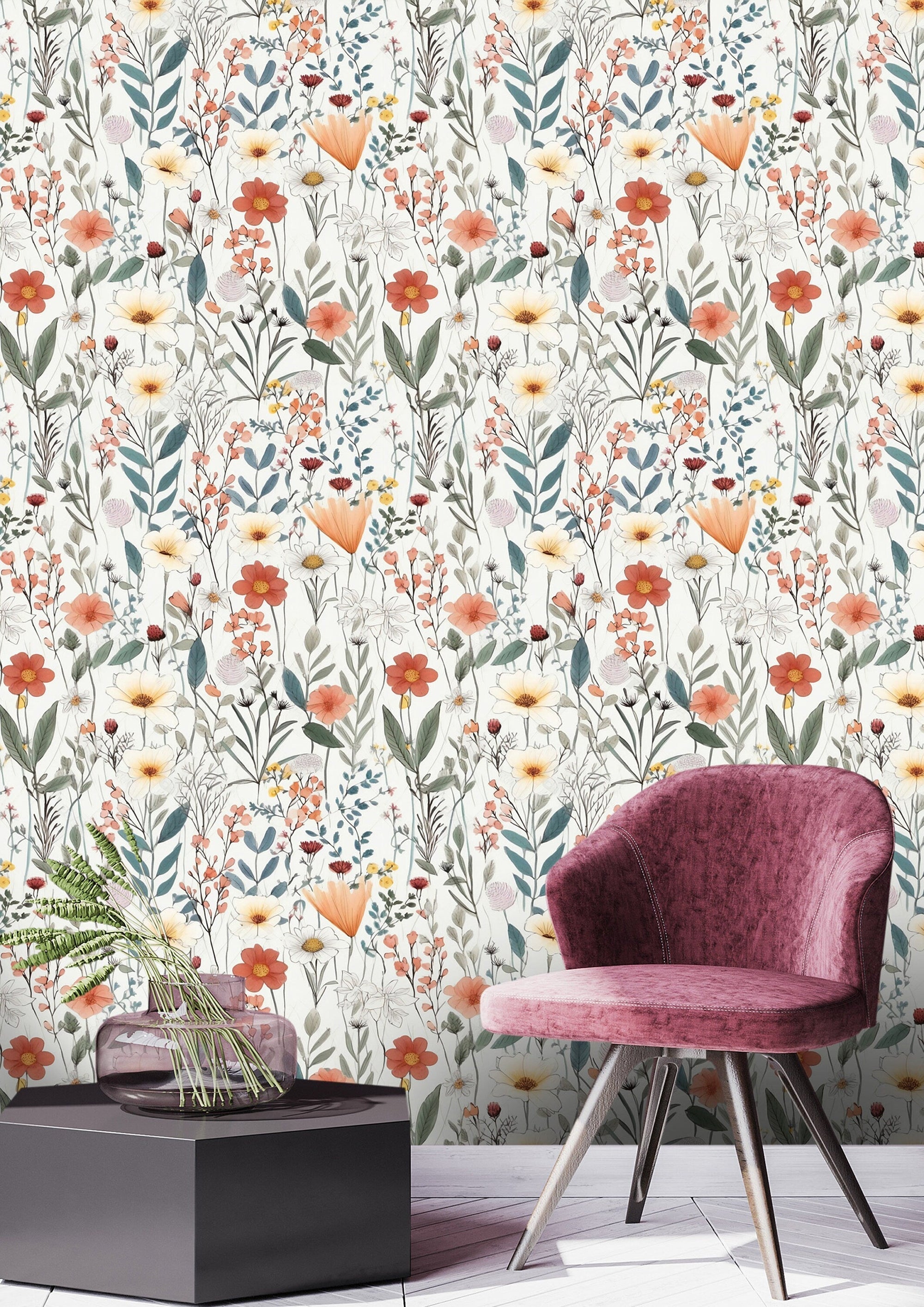 Wild Flowers Wallpaper