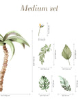 Jungle Animal Wall Stickers: Repositionable Nursery Decals for Your Little One's Room