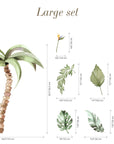 Jungle Animal Wall Stickers: Repositionable Nursery Decals for Your Little One's Room