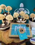 Mushroom Plant Stakes Gift Set