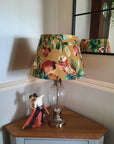 Mustard Fruta Fig Velvet Steep Empire Lampshade | Handmade Ceiling Light Shade | UK
