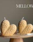 Handmade Large Heart Candle | Soy Wax Home Decor-3