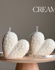 Handmade Large Heart Candle | Soy Wax Home Decor-2