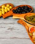BUNDLE - Fruit Bowl, 2 Boards, 4 Leaf Dishes, Bread Cutting board, Rectangular Dish, Guitar Tealight