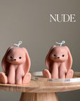 Cute Rabbit Soy Wax Candle | Handmade Home Decor-1