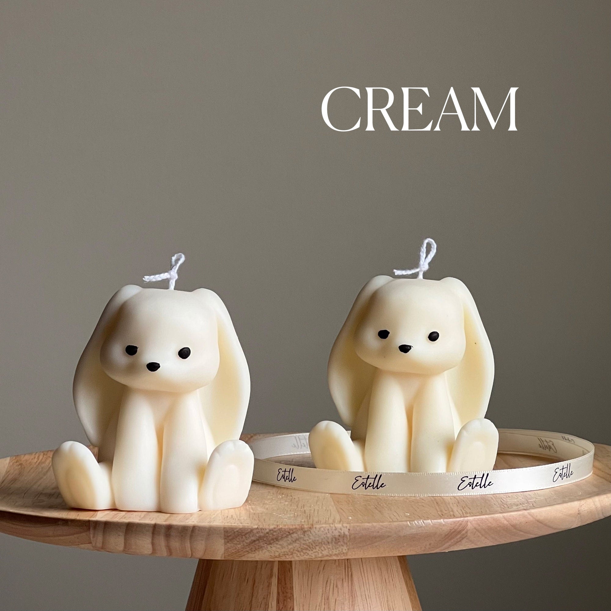 Cute Rabbit Soy Wax Candle | Handmade Home Decor-2