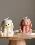 Cute Rabbit Soy Wax Candle | Handmade Home Decor-0