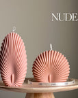 Sea Shell Candle Duo: Decorative Soy Wax Clam Shell Candles-1