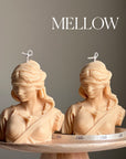 Blind Justice Soy Wax Candle: Woman Bust Statue Candle-3