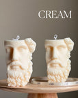 Zeus Bust Soy Candle | Greek Statue Decor