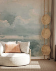 Classic Clouded Wall Mural | Sky Scene Wallpaper