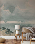 Classic Clouded Wall Mural | Sky Scene Wallpaper
